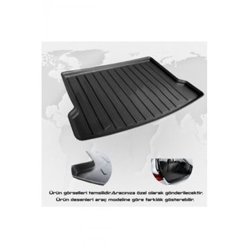 OtoLine Hyundai Santa Fe 2006 Uyumlu Model Bagaj Havuzu