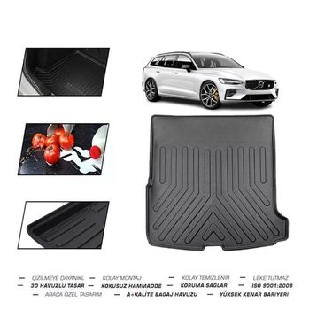 OtoLine Volvo V60 2018 Model Bagaj Havuzu