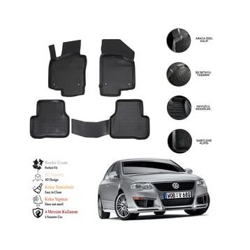 OtoLine VW Passat B6 2005-2010 3D Havuzlu Paspas
