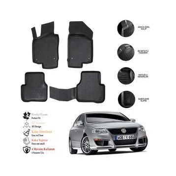 OtoLine VW Passat B7 2011-2014 3D Havuzlu Paspas