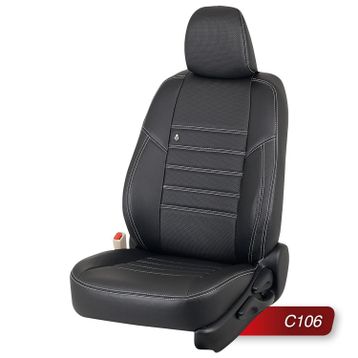 Otom C106 Mitsubishi L300 2+1 1997-2009 California Deri Oto Koltuk Kılıfı