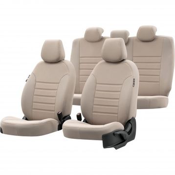 Otom Seat Ibiza 2003-2008 Özel Üretim Original Design Bej Oto Koltuk Kılıfı