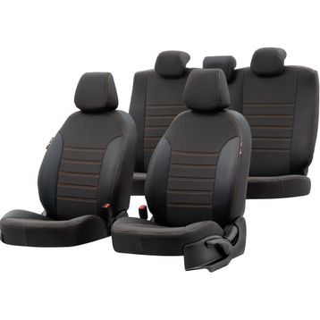 Otom VT107 Honda Civic 2001-2006 Vip Design Tay Tüyü Deri Oto Koltuk Kılıfı