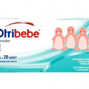 Otribebe 5 ml x 20 Adet Monodoz Bebek Burun Temizleme Suyu