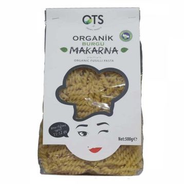 OTS 500 gr Organik Burgu Makarna