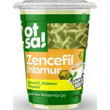 Otsa 170 gr Zencefil Ihlamur Bitkisel Küp Bardak Çay