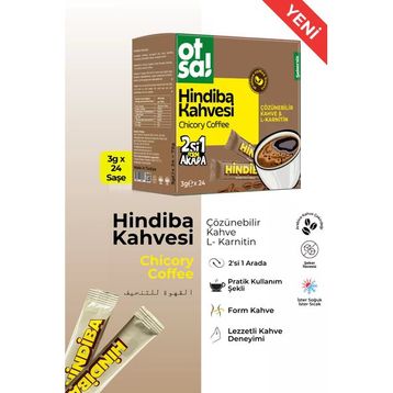Otsa 24'lü Stick Hindiba Kahve