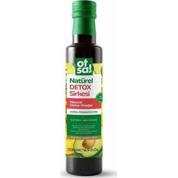 Otsa 500 ml Ananas Meyvesi ile Doğal Yolla Fermente Edilmiş Detox Ananas Sirkesi