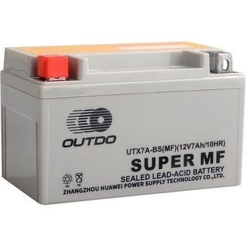 Outdo UTX7A-BS 12 V 6 Ah Motosiklet Aküsü