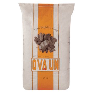 Ova Un 25 kg Ekmeklik Tam Buğday Unu
