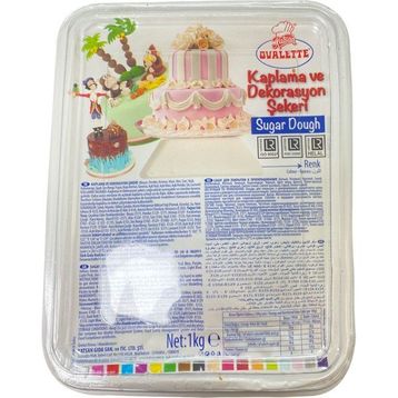 Ovalette Beyaz 1 kg Şeker Hamuru