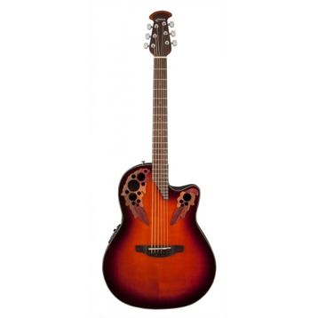 Ovation CE44-1 Celebrity Elite Cutaway Sunburst Elektro Akustik Gitar