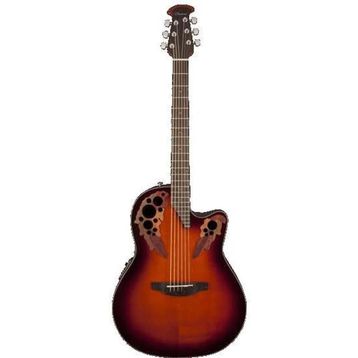Ovation CE44-1 Celebrity Elite Cutaway Sunburst Elektro Akustik Gitar