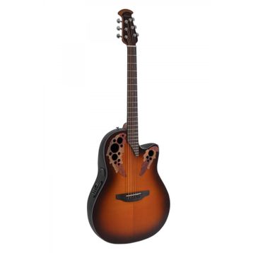 Ovation CE44-1 Celebrity Elite Cutaway Sunburst Elektro Akustik Gitar