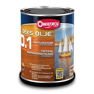 Owatrol Decks Olje D1 Şeffaf Mat 1 lt Tik Yağı