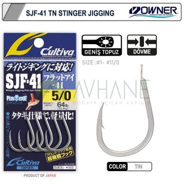 Owner 11699 Stinger Jigging Jig İğnesi