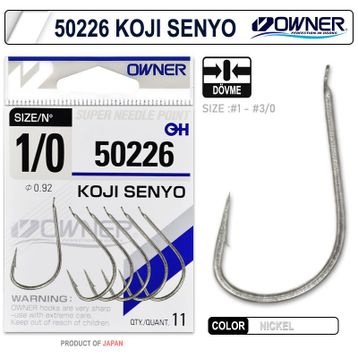 Owner 50226 No:3-0 9'lu Olta İğnesi