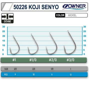 Owner 50226 No:3-0 9'lu Olta İğnesi