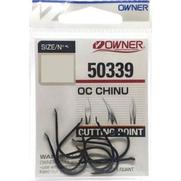 Owner 50339 3 Siyah Çapraz Dövme Olta İğnesi