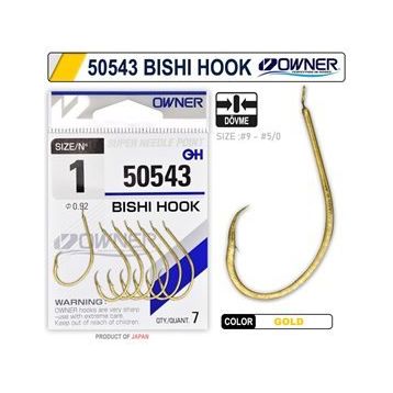 Owner 50543 Bishi Hook Gold İğne