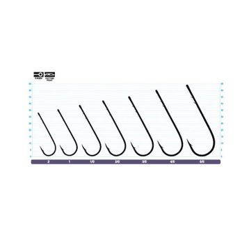 Owner 5300 Straight Shank Black Chrome İğne