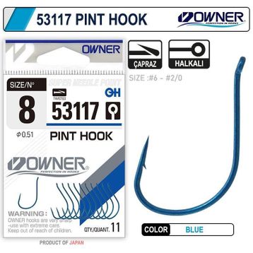 Owner 53117 No:10 12'li Paket Olta İğnesi