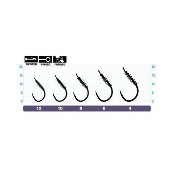 Owner 53125 Spring Ccn With Eye Black Chrome Sazan Olta İğnesi