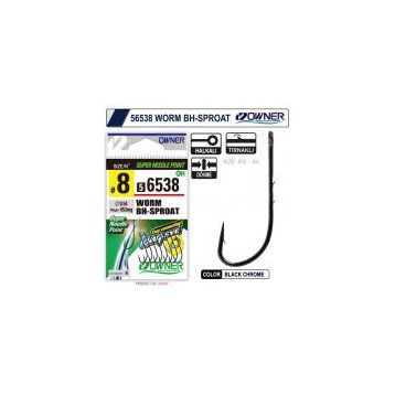 Owner 56538 Worm Bh-Sproat Black Chrome İğne
