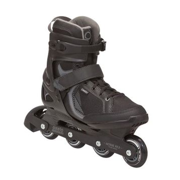 Oxelo Fit 3 Siyah-Gri Erkek Fitness Pateni