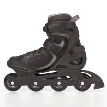Oxelo Fit 3 Siyah-Gri Erkek Fitness Pateni