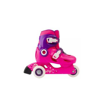 Oxelo Play 3 Pembe Mor Çocuk Pateni