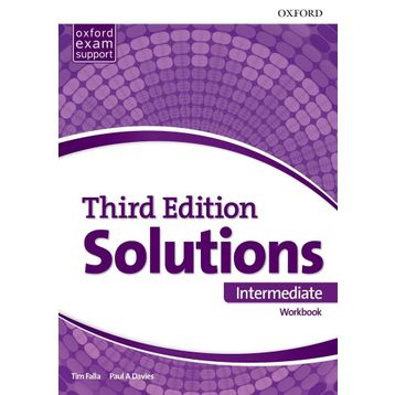 Oxford Solutions - Intermediate Workbook