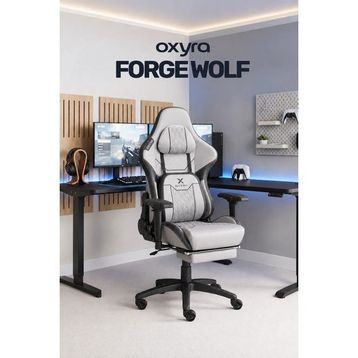 Oxyra Forge Wolf Gri Oyuncu Koltuğu