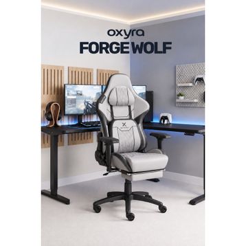 Oxyra Forge Wolf Gri Oyuncu Koltuğu
