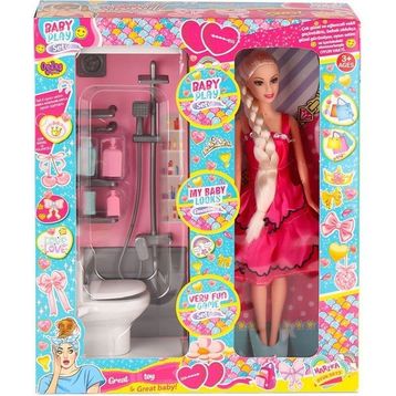 Oydaş Oyuncak OYD-02387 Bebek ve Banyo Oyun Seti