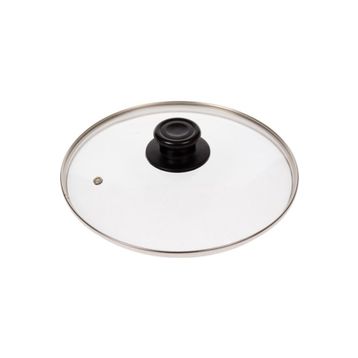 Oyks Şeffaf 20 cm Tencere Ve Tavalar Için Cam Kapak