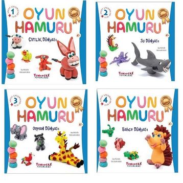 Oyun Hamuru Eğitim Seti-4 Kitap - Kolektif