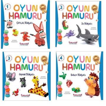 Oyun Hamuru Eğitim Seti-4 Kitap - Kolektif