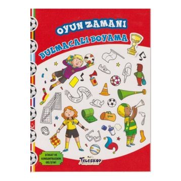 Oyun Zamanı - Bulmacalı Boyama - Kollektif