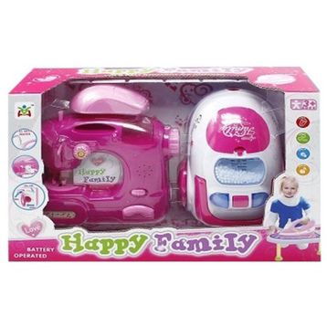 Oyuncaktoys Dikiş Seti ve Elektrik Süpürgesi Oyuncak