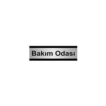 Özarslan Dizayn Bakım Odası 7x20 cm Gümüş Renk Metal Yönlendirme Levhası