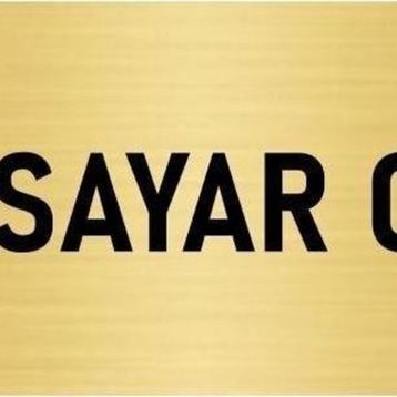 Özarslan Dizayn Departman Kapı İsimliği Bilgisayar Odası 7x20 cm Altın Renk Metal Yönlendirme Levhası