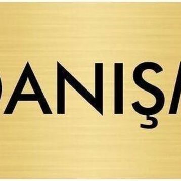 Özarslan Dizayn Departman Kapı İsimliği Danışma 7x20 cm Altın Renk Metal Yönlendirme Levhası