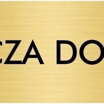 Özarslan Dizayn Departman Kapı İsimliği Ecza Dolabı 5x20 cm Altın Renk Metal Yönlendirme Levhası