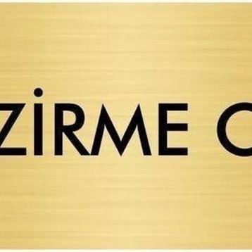 Özarslan Dizayn Departman Kapı İsimliği Emzirme Odası 10x20 cm Altın Renk Metal Yönlendirme Levhası