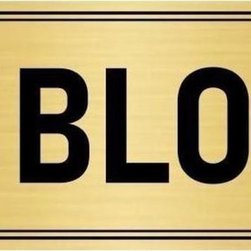 Özarslan Dizayn Departman Kapı İsimliği F Blok 7x20 cm Altın Renk Metal Yönlendirme Levhası