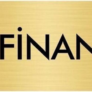 Özarslan Dizayn Departman Kapı İsimliği Finans 10x20 cm Altın Renk Metal Yönlendirme Levhası