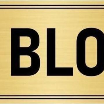 Özarslan Dizayn Departman Kapı İsimliği G Blok 10x20 cm Gümüş Renk Metal Yönlendirme Levhası