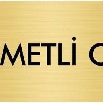 Özarslan Dizayn Departman Kapı İsimliği Hizmetli Odası 10x20 cm Altın Renk Metal Yönlendirme Levhası