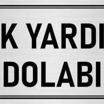 Özarslan Dizayn Departman Kapı İsimliği İlk Yardım Dolabı 10x20 cm Gümüş Renk Metal Yönlendirme Levhası
